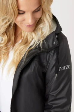 Horze Billie Women's PU Rain Riding Jacket With Fleece -Equestrian Supplies 33501 BL 5