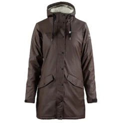 Horze Billie Women's PU Rain Riding Jacket With Fleece -Equestrian Supplies 33501 BRBR 1