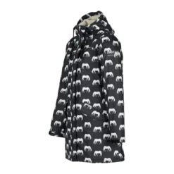 Horze Billie Women's PU Rain Riding Jacket With Fleece -Equestrian Supplies 33501 VDB WH 2