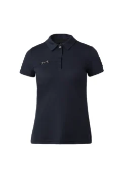 Horze Denise Women's Functional Short Sleeve Polo Shirt -Equestrian Supplies 33528 VDB 1