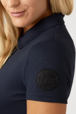 Horze Denise Women's Functional Short Sleeve Polo Shirt -Equestrian Supplies 33528 VDB 6