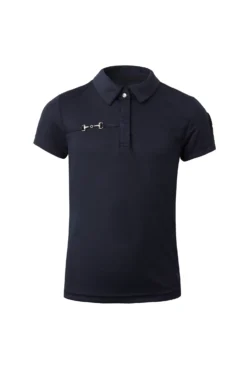 Horze Denise Kids Functional Short Sleeve Polo Shirt -Equestrian Supplies 33529 VDB 1