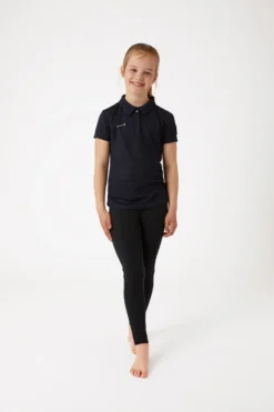 Horze Denise Kids Functional Short Sleeve Polo Shirt -Equestrian Supplies 33529 VDB 3