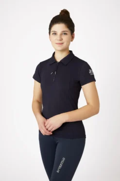B Vertigo Claudine Women's Short Sleeve Polo Shirt -Equestrian Supplies 33532 vdb 02