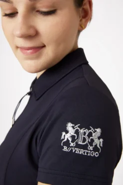 B Vertigo Claudine Women's Short Sleeve Polo Shirt -Equestrian Supplies 33532 vdb 06