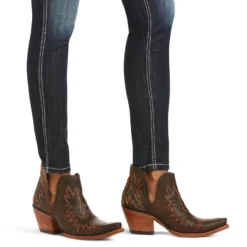 Ariat Real Mid Rise Skinny Ella For Women -Equestrian Supplies 335368 DNB 4