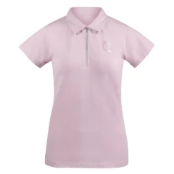 Horze Amy Women's Short Sleeve Cotton Stretch Polo Shirt
