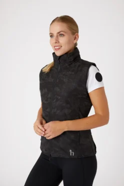 Horze Camo Luminox Reflective Women's Riding Vest