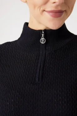 B Vertigo Ruth Women's Knitted Pullover With Zipper -Equestrian Supplies 33546 VDB 5