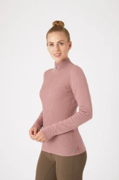 B Vertigo Ruth Women's Knitted Pullover With Zipper -Equestrian Supplies 33546 orpi 02