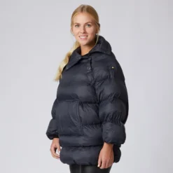 Horze Dora Women's Padded Riding Poncho -Equestrian Supplies 33555 vdb 04