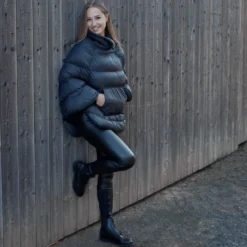 Horze Dora Women's Padded Riding Poncho -Equestrian Supplies 33555 vdb 10