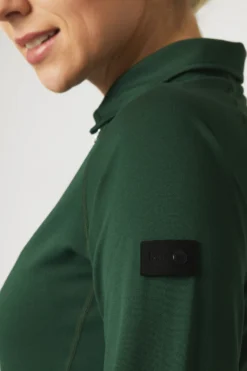 Horze Tiana Women's Polo Shirt With Long Sleeves -Equestrian Supplies 33556 MVGR 7