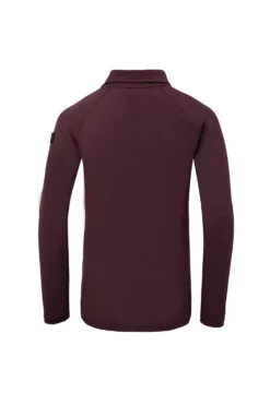 Horze Tiana Women's Polo Shirt With Long Sleeves -Equestrian Supplies 33556 RMBU 2