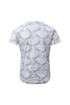 Horze Micky Kids Printed Organic Cotton T-Shirt -Equestrian Supplies 33567 ag 02