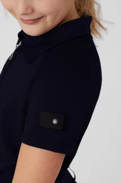 Horze Tiana Kids Polo Shirt With Short Sleeves -Equestrian Supplies 33574 vdb 05