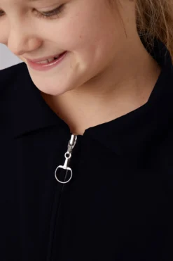 Horze Tiana Kids Polo Shirt With Short Sleeves -Equestrian Supplies 33574 vdb 06