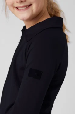 Horze Tiana Kids Polo Shirt With Long Sleeves -Equestrian Supplies 33576 VDB 5