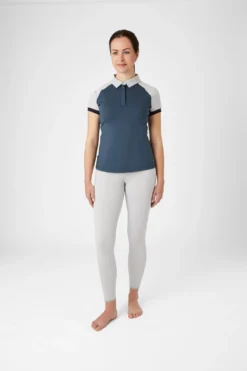 Horze Laura Women's Training Shirt -Equestrian Supplies 33584 ONDB PBG 3