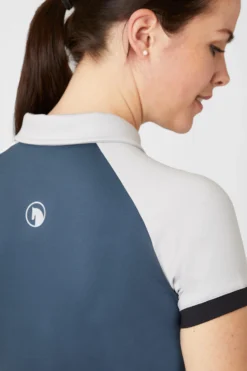 Horze Laura Women's Training Shirt -Equestrian Supplies 33584 ONDB PBG 6