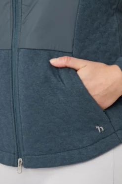 Horze Sabine Women's Hybrid Hoodie -Equestrian Supplies 33587 ondb 06