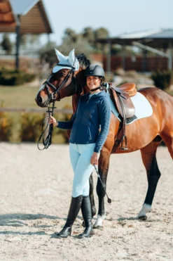 Horze Sabine Women's Hybrid Hoodie -Equestrian Supplies 33587 ondb 08