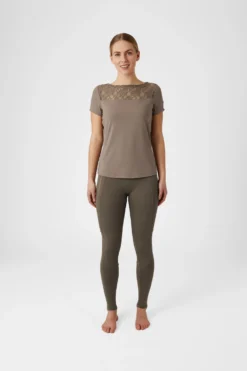 B Vertigo Natalia Women's Lace T-Shirt -Equestrian Supplies 33590 FSBR 3