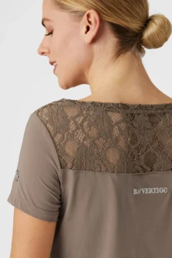 B Vertigo Natalia Women's Lace T-Shirt -Equestrian Supplies 33590 FSBR 5