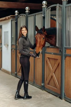 Horze Kaitlin Women's Functional Sweatshirt With Flower Collar -Equestrian Supplies 33595 AFBR 8