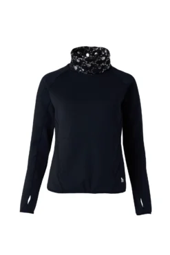 Horze Kaitlin Women's Functional Sweatshirt With Flower Collar -Equestrian Supplies 33595 PDB 1