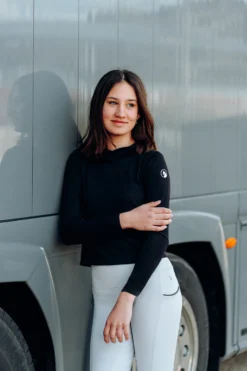 Horze Lou Kids Training Sweatshirt -Equestrian Supplies 33596 BL 7