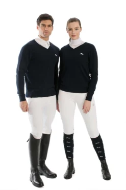 Horseware Signature Cotton Knit V-Neck
