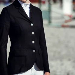 B Vertigo Gabrielle Women's Mesh Show Riding Jacket -Equestrian Supplies 33608 BL 5