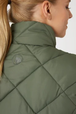 Horze Carola Women's Padded Riding Riding Vest 23 Horze Carola Women's Padded Riding Riding Vest -Equestrian Supplies 33648 BKGR 6