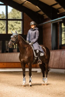 Horze Cecilia Women's Padded Long Riding Coat 17 Horze Cecilia Women's Padded Long Riding Coat -Equestrian Supplies 33649 IKB 8