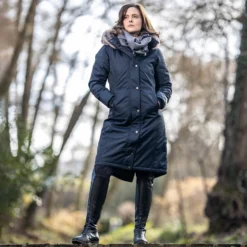 LeMieux Loire Women's Waterproof Riding Coat -Equestrian Supplies 336656 DB 4