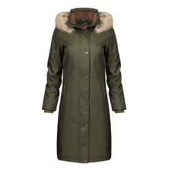 LeMieux Loire Women's Waterproof Riding Coat -Equestrian Supplies 336656 OKGR 1