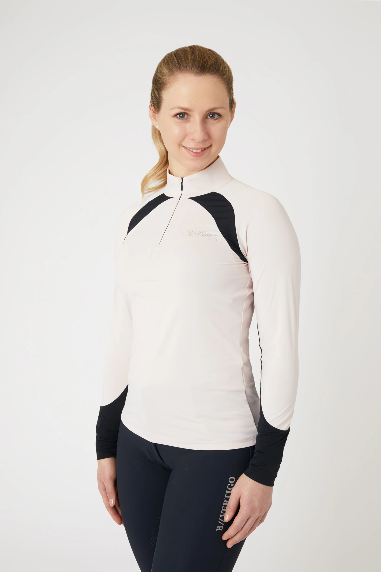 B Vertigo Nancy Women's Long Sleeve Training Shirt 2 B Vertigo Nancy Women's Long Sleeve Training Shirt - Image 2