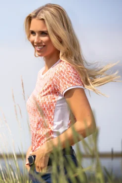 Pikeur Vilja Ladies' Functional Shirt -Equestrian Supplies 336735 WH PAPI 2