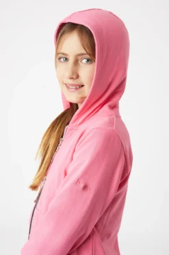 Horze Chooli Kids' Sweat Riding Jacket With Hood 12 Horze Chooli Kids' Sweat Riding Jacket With Hood -Equestrian Supplies 33676 353 05