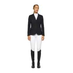 Cavalleria Toscana Women's Zip Show Jacket -Equestrian Supplies 336843 BL 1