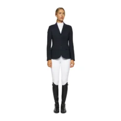 Cavalleria Toscana Women's Zip Show Jacket -Equestrian Supplies 336843 DB 1