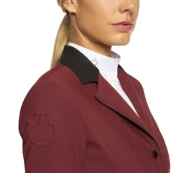 Cavalleria Toscana Women's Zip Show Jacket -Equestrian Supplies 336843 DRE 4