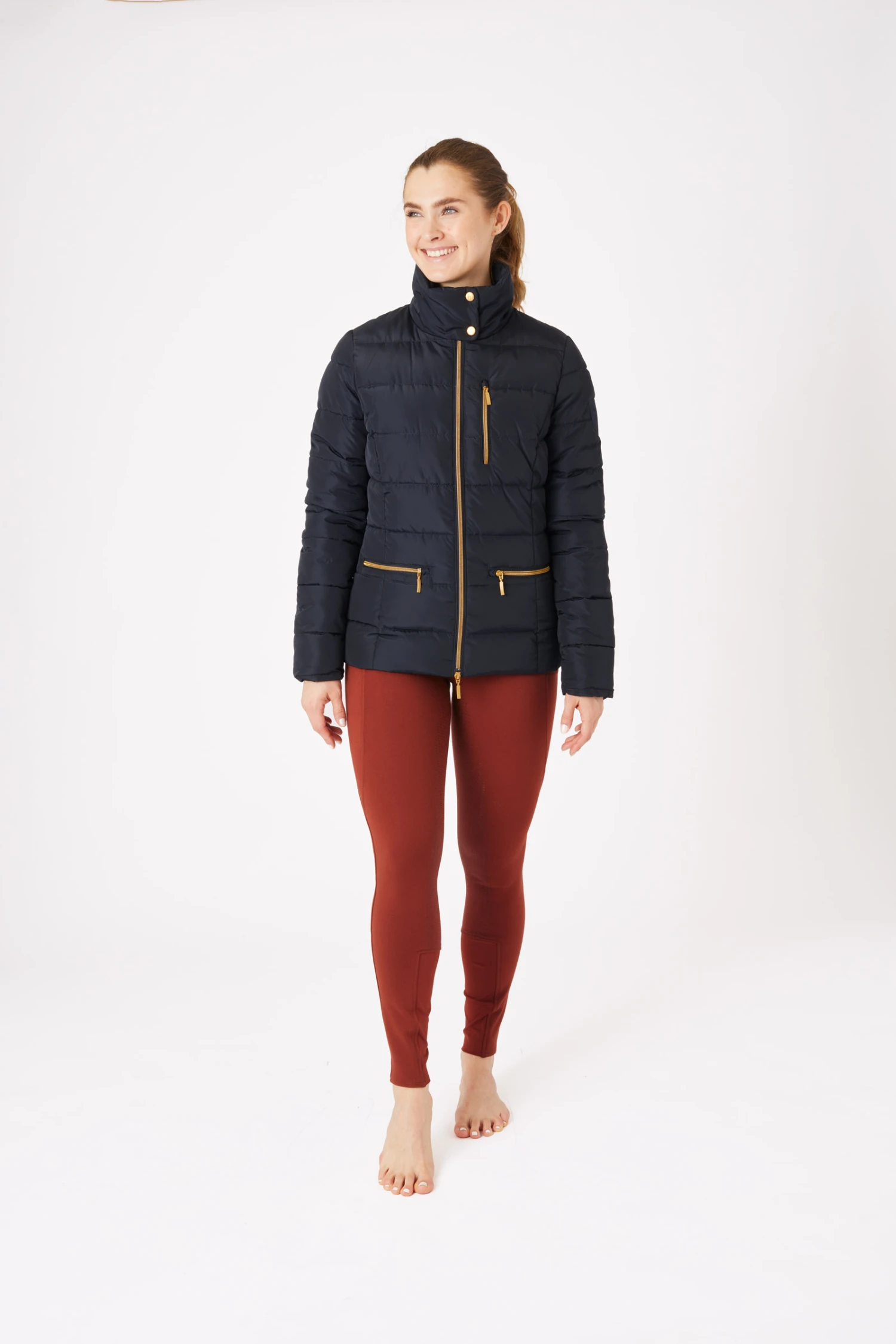 Horze Kiara Padded Women's Riding Jacket 3 Horze Kiara Padded Women's Riding Jacket - Image 3