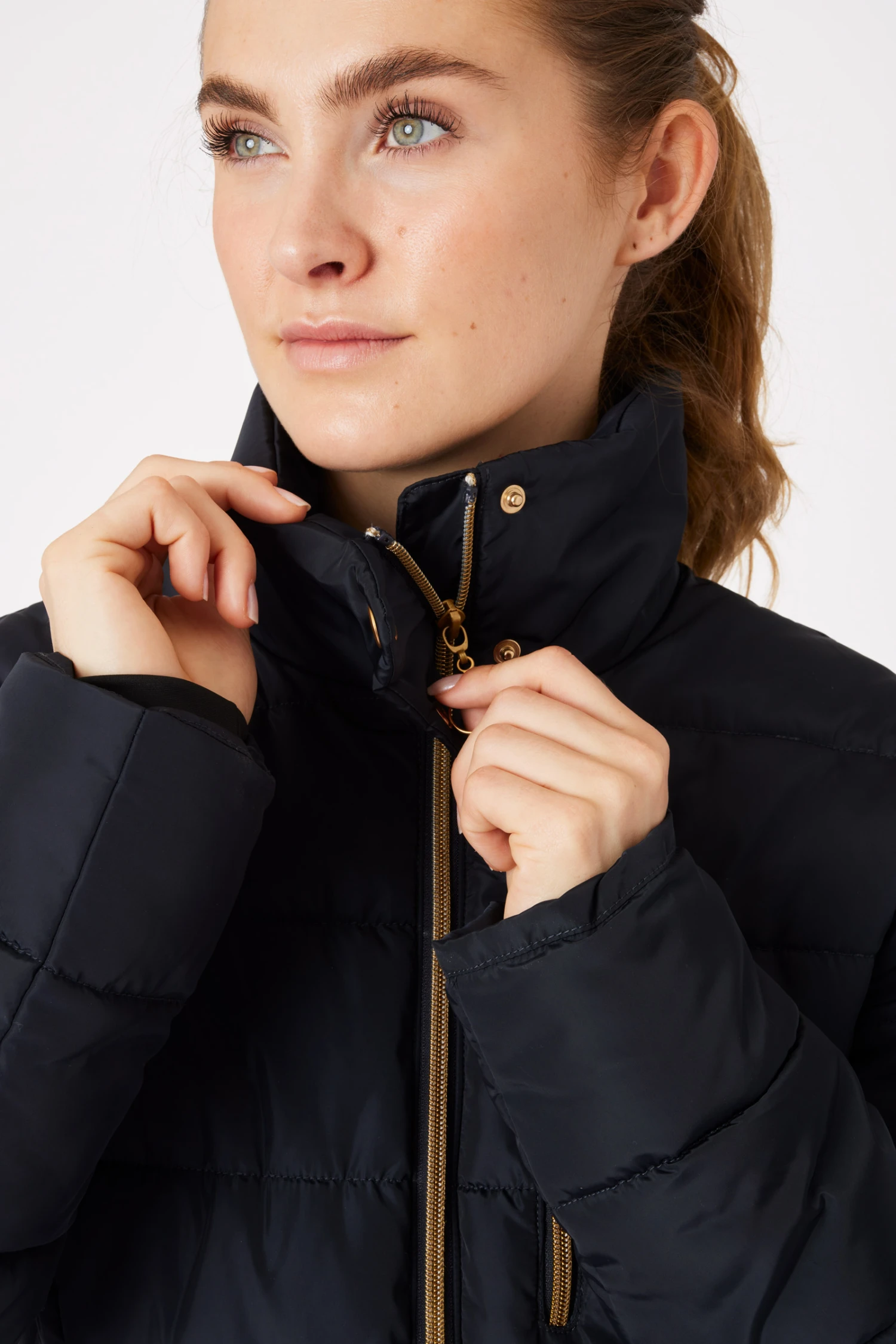 Horze Kiara Padded Women's Riding Jacket 4 Horze Kiara Padded Women's Riding Jacket - Image 4