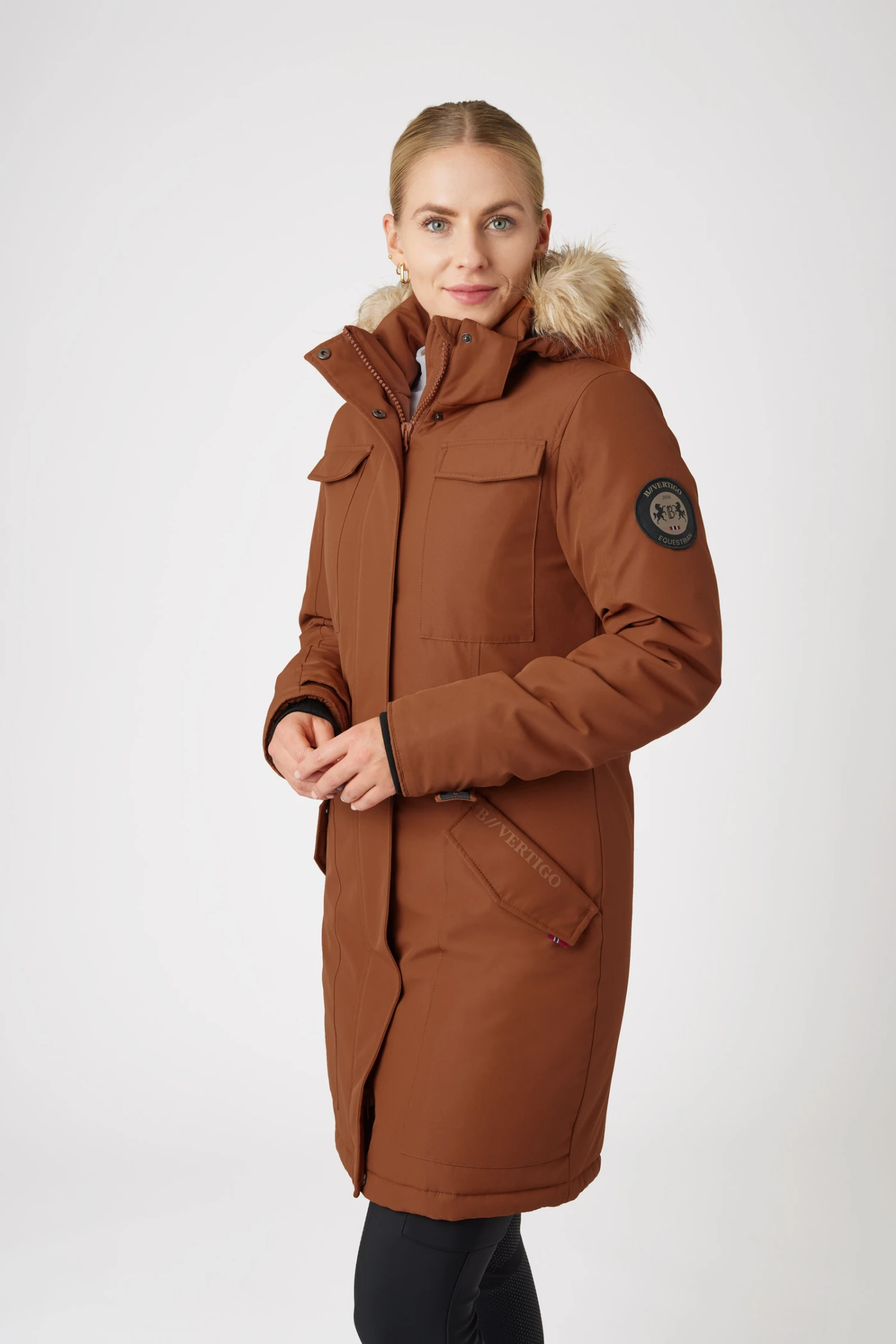 B Vertigo Gwen Women's Parka Riding Jacket 9 B Vertigo Gwen Women's Parka Riding Jacket - Image 9