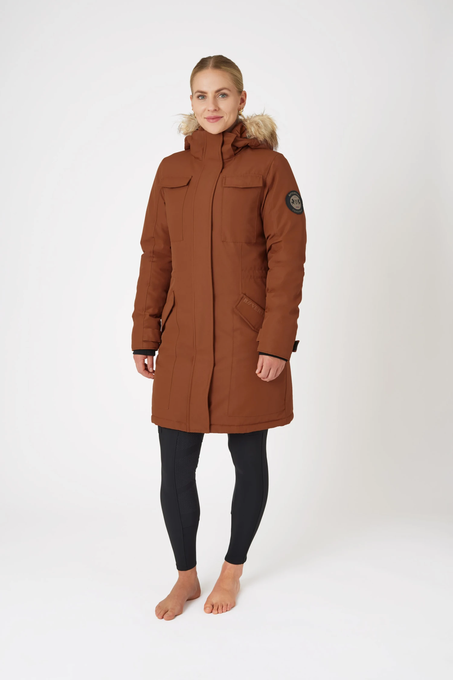 B Vertigo Gwen Women's Parka Riding Jacket 10 B Vertigo Gwen Women's Parka Riding Jacket - Image 10