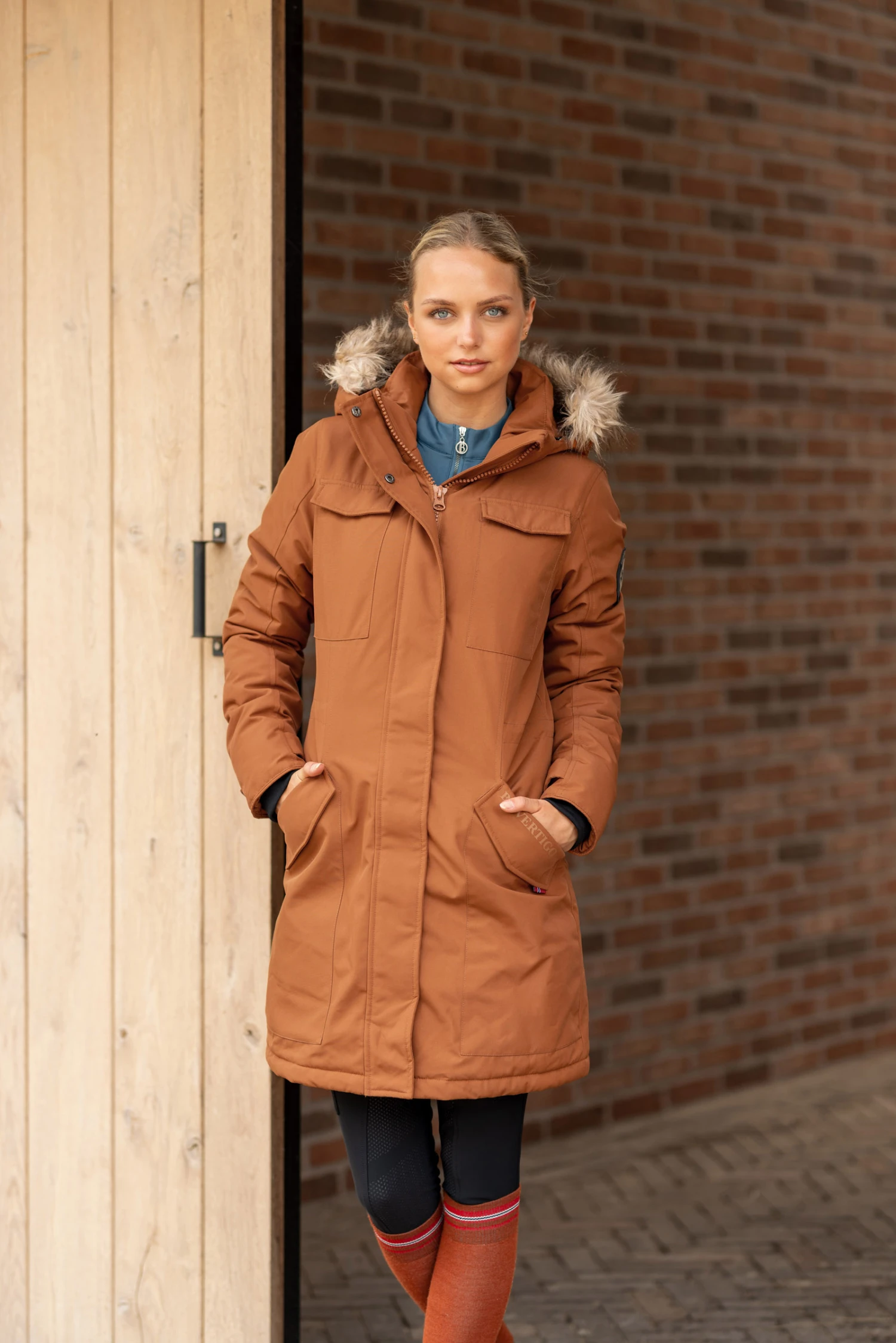 B Vertigo Gwen Women's Parka Riding Jacket 14 B Vertigo Gwen Women's Parka Riding Jacket - Image 14