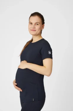 Horze Lily Maternity Functional T-Shirt 16 Horze Lily Maternity Functional T-Shirt -Equestrian Supplies 33702 VDB 2
