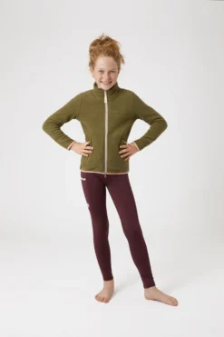 Horze Kids Monster Fleece Riding Riding Jacket 23 Horze Kids Monster Fleece Riding Riding Jacket -Equestrian Supplies 33708 NTBR 3